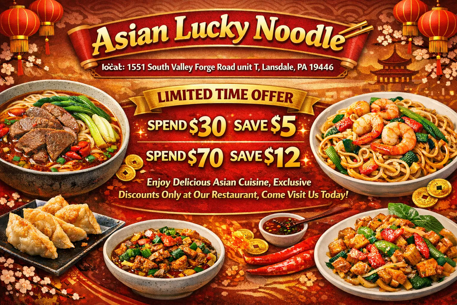 Crab N Go seafood platter promo - 10% off online orders $45+ at Liverpool, NY location.