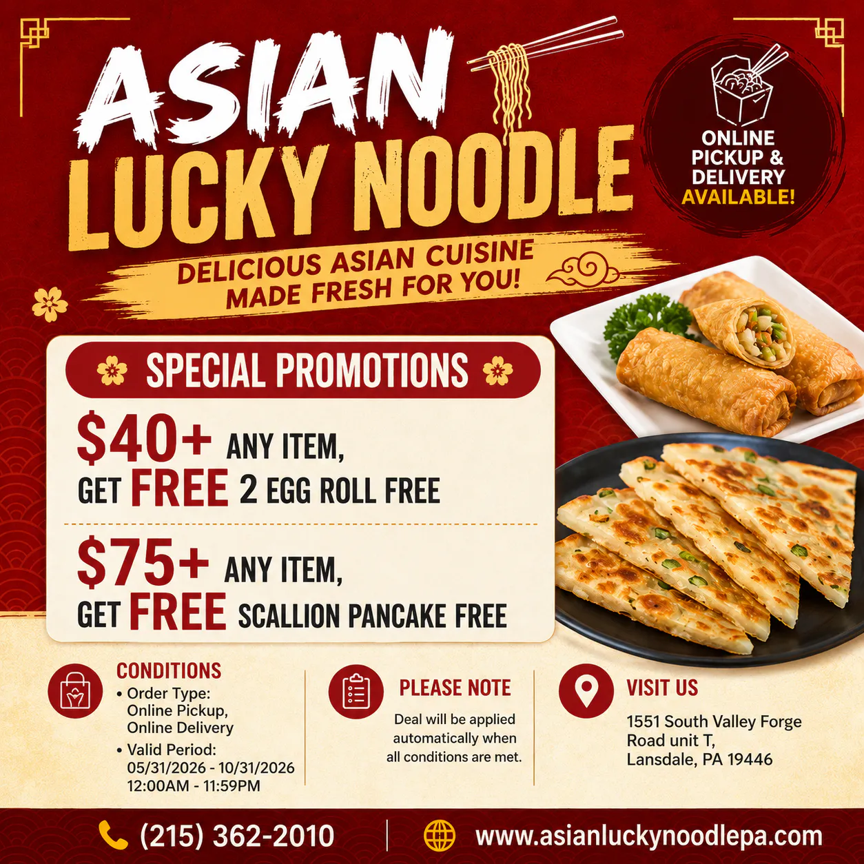 Crab N Go seafood platter promo - 10% off online orders $45+ at Liverpool, NY location.